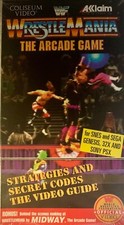 WWF Wrestlemania The Arcade Game - The Video Guide VHS Vintage RARE OOP New Sea
