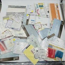 Creative Memories Lot 60+ Packets Stickers Mini Album ABC 123 Epoxy Vellum READ