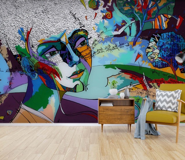 3D Earth Nature Girl 42 Wall Paper Wall Print Decal Wall Deco Indoor