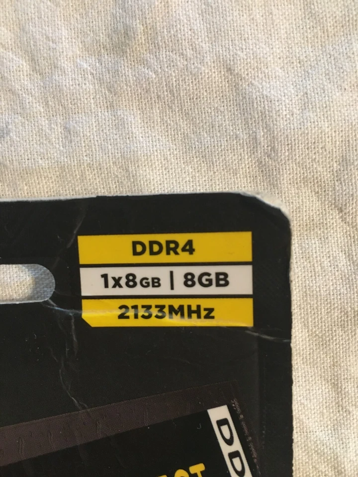 CORSAIR VALUESELECT DDR4 1X8GB 8GB 2133MHZ - Image 2 of 3