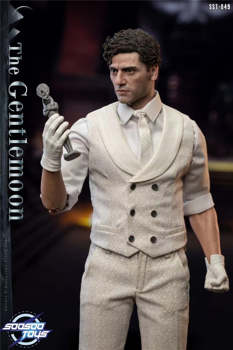 SST049 Moon Knight Mr. Knight 1/6 Scale Articulated Action SST049 Moon Knight Mr. Knight 1/6 Scale Articulated Action