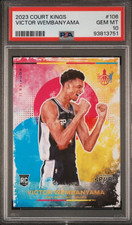 2023-24 Court Kings Victor Wembanyama #106 Rookies Level II PSA 10 GEM RC Spurs