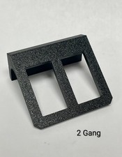 Rocker Switch Under Dash Bracket Mount - 2 Gang For Off-road Lights