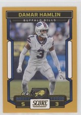 2023 Score Gold Damar Hamlin #266 00l8