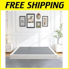 Metal Box Spring Foundation 3000lbs Capacity - Easy Assembly