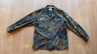 Original Bundeswehr Köhler GmbH 1997 BW Feldjacke Flecktarn 185 195 cm.Gr. Nr:15