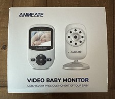 ANMEATE SM24 Video Baby Monitor with Digital Camera - White