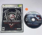 Mortal Kombat: Deadly Alliance (Microsoft Xbox, 2003) Platinum No Manual 37Q