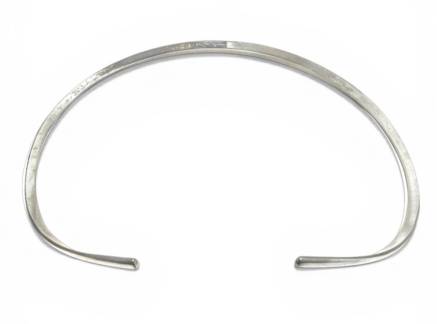 Vintage Solid 925 Sterling Silver Torque Collar M… - image 7