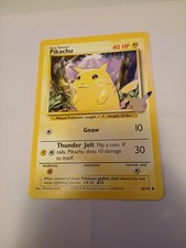 Pikachu 058/102 Jumbo Cards Regular for sale online | eBay