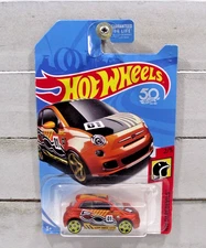 Hot Wheels HW Daredevils Orange  Fiat 500