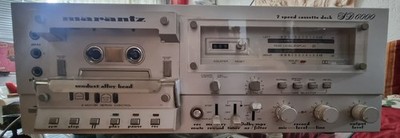 MARANTZ SD 6000 High End TAPE Casettendeck Silber 70er gebraucht erhalten!