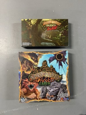 Spirit Island Jagged Earth + Branch & Claw Expansion Lot New Sealed