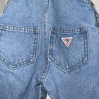 Baby GUESS Overall Size 9 Months Light Wash Denim Adjustable Straps — photo 7