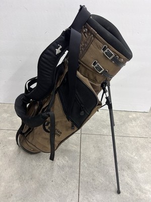 Jones Sports Co. 6 Way Golf Stand Bag W/Rain Cover Brown