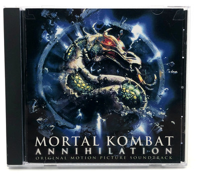 Mortal Kombat Annihilation OST CD 1997 TVT Soundtrax Electronic Disc MINT*