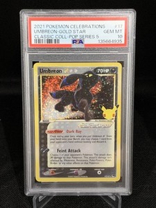 Umbreon Gold Star Celebrations Psa 10 | eBay