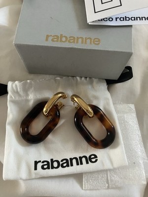 Rabanne Tartaruga Link Earrings - aka Paco Rabanne