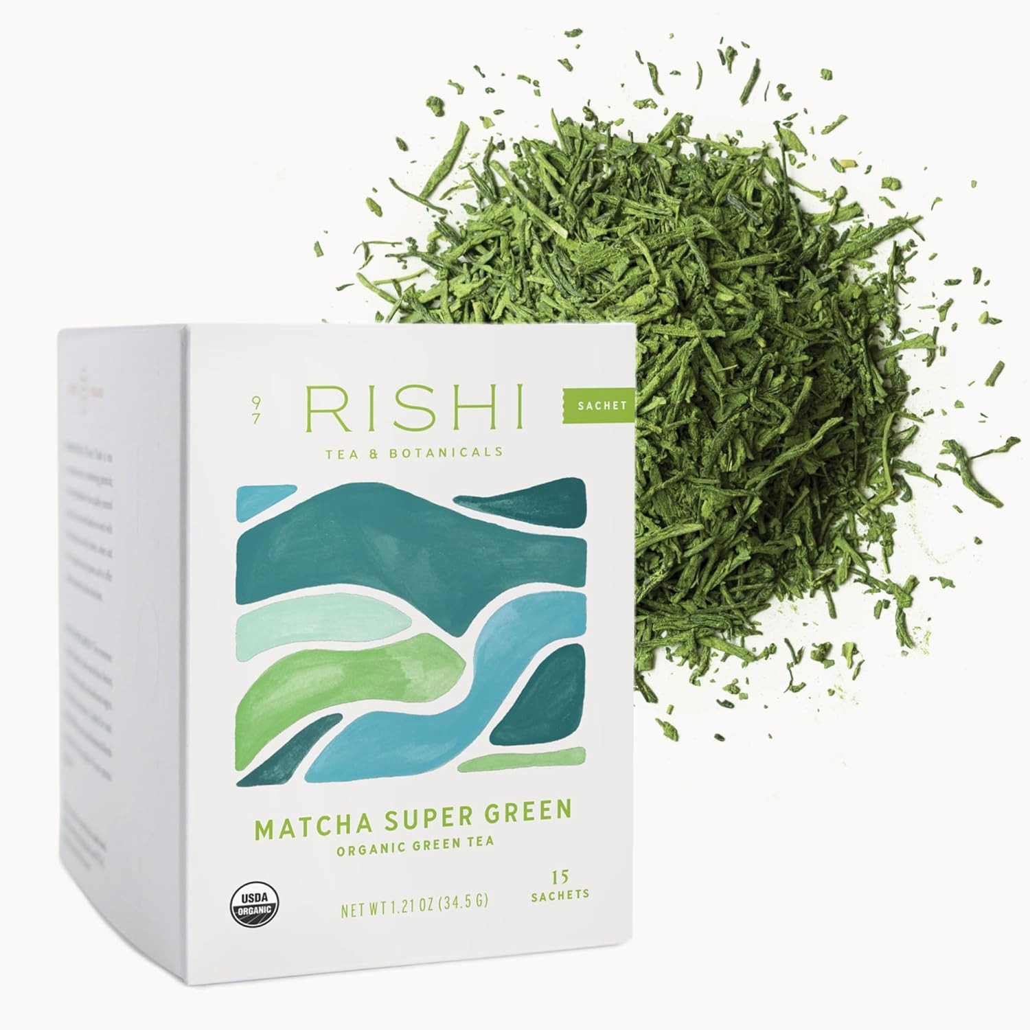 Matcha Super Green Japanese Tea - Organic, Caffeinated Sache