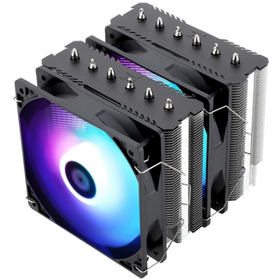 CPU Kühler Peerless Assassin 120 SE ARGB 6 Heatpipes Luftkühler für AMD Intel