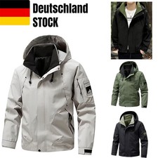 Herren Windbreaker Funktionsjacke Wasserabweisend Outdoor TOP