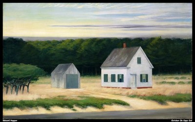 edward-hopper---oktober-auf-cape-cod_14215799720_o(1) A1-A4 Poster Tier Haustier Por