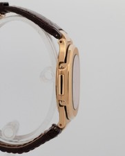 PAPERS Patek Philippe Nautilus Silver 18K White Gold Leather 40mm 5711J-001 BOX 4