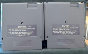 NES Nintendo MARBLE MADNESS & RAMPART polished contacts great shape