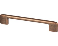 MöBelgriff Stangengriff Alu Kupfer Antik 170X10X30 Mm Lochabstand 128 Mm
