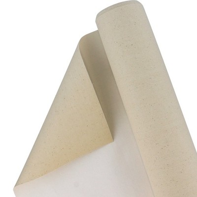 U.S. Art Supply 63'' Wide x 6 Yd, 18ft Long Unstretched Canvas Roll Triple Primed