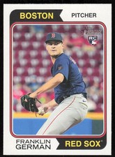 2023 Topps Heritage  #77 Franklin German RC   - FREE SHIP