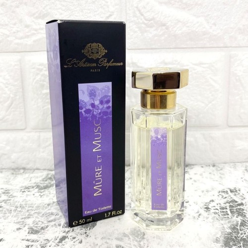 L'Artisan Mûre et Musc EDT 1,7 fl oz 50 ml con scatola vintage in scatola da collezione - Foto 2 di 6