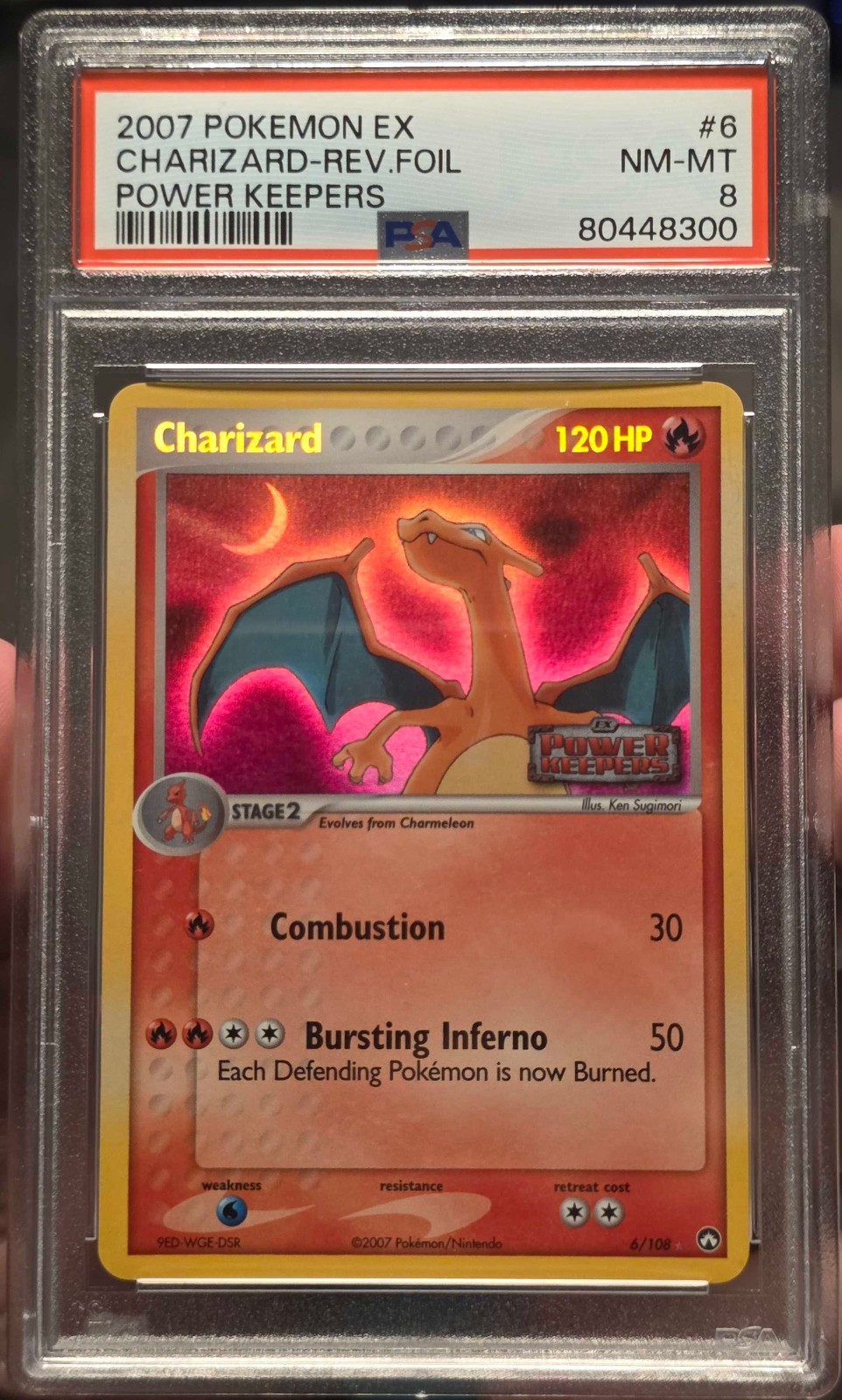 Charizard 2007 EX: Power Keepers #006/108 Reverse Holo Price Guide