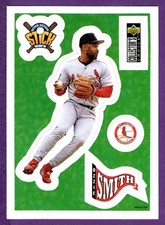 1997 Upper Deck Collector's Choice Stick Um's Ozzie Smith #1 - 10+ Ship FREE!!!