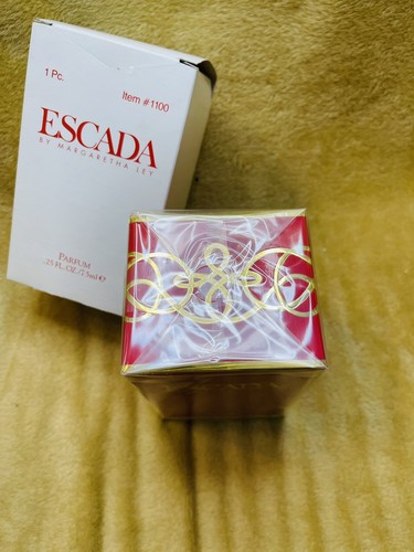 Vtg MARGARETHA LEY by ESCADA splash PURE PARFUM 7.5 ml .25oz DISCONTINUED SEALED - Picture 2 of 5