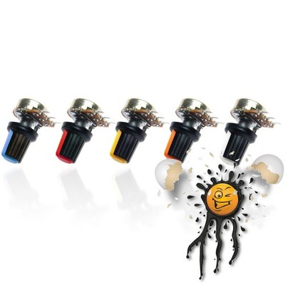 10 Stück linear Dreh Rotary Potentiometer B Type 1KΩ - 1MΩ 3 Pin Sortiment