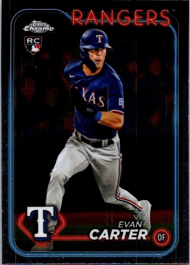 2024 Topps Chrome - Evan Carter #136 (RC)