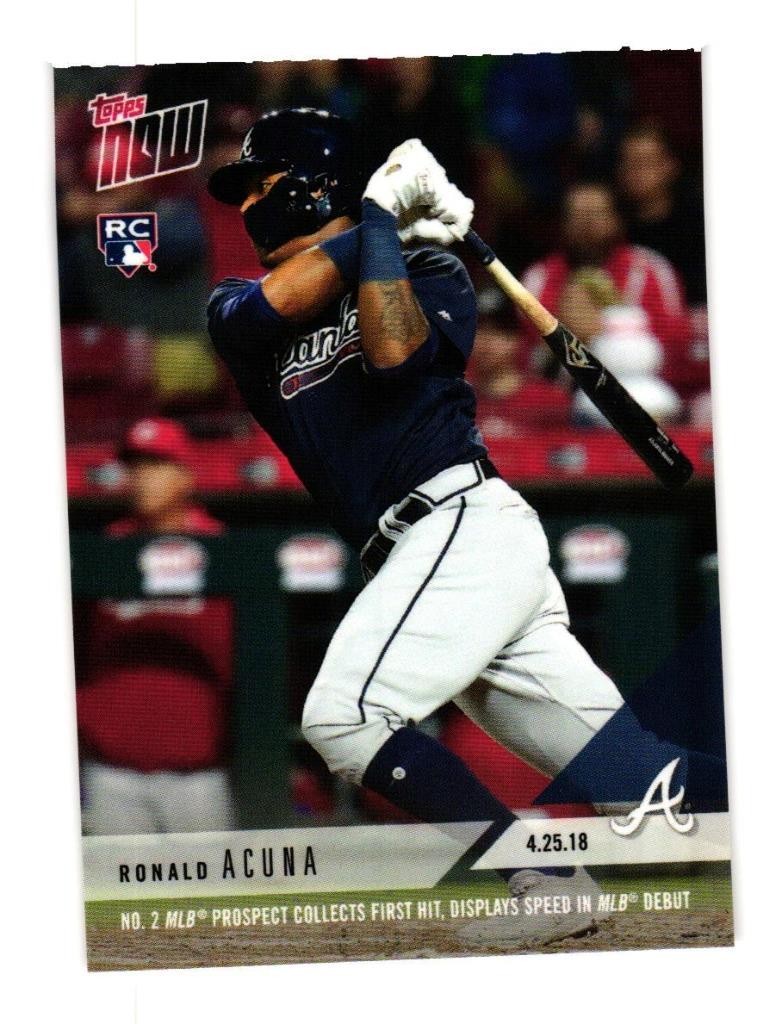 2018 Topps Now - Ronald Acuna, Jr. (#125) Atlanta Braves
