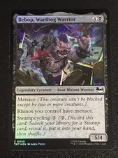 MTG Teenage Mutant Ninja Turtles Bebop, Warthog Warrior Foil 0059 NM
