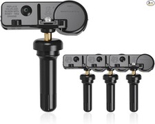 Sensor 4-Pack, 315Mhz Tire Pressure Monitor Sensors Compatible with Various Vehi