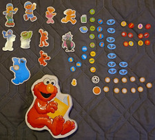 Sesame Street Elmo Magnets  Case Lot of 66 pieces EUC