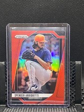 Spencer Arrighetti 2025 Prizm -  Red Prizm #133/299 - #20 Astros