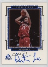 1999 SP Top Prospects Vital Signs Arthur Lee #AL Auto 0wg1
