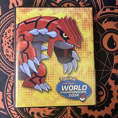 Pokemon Organized Play World Championships 2004 4 Pocket Binder Used - RARE