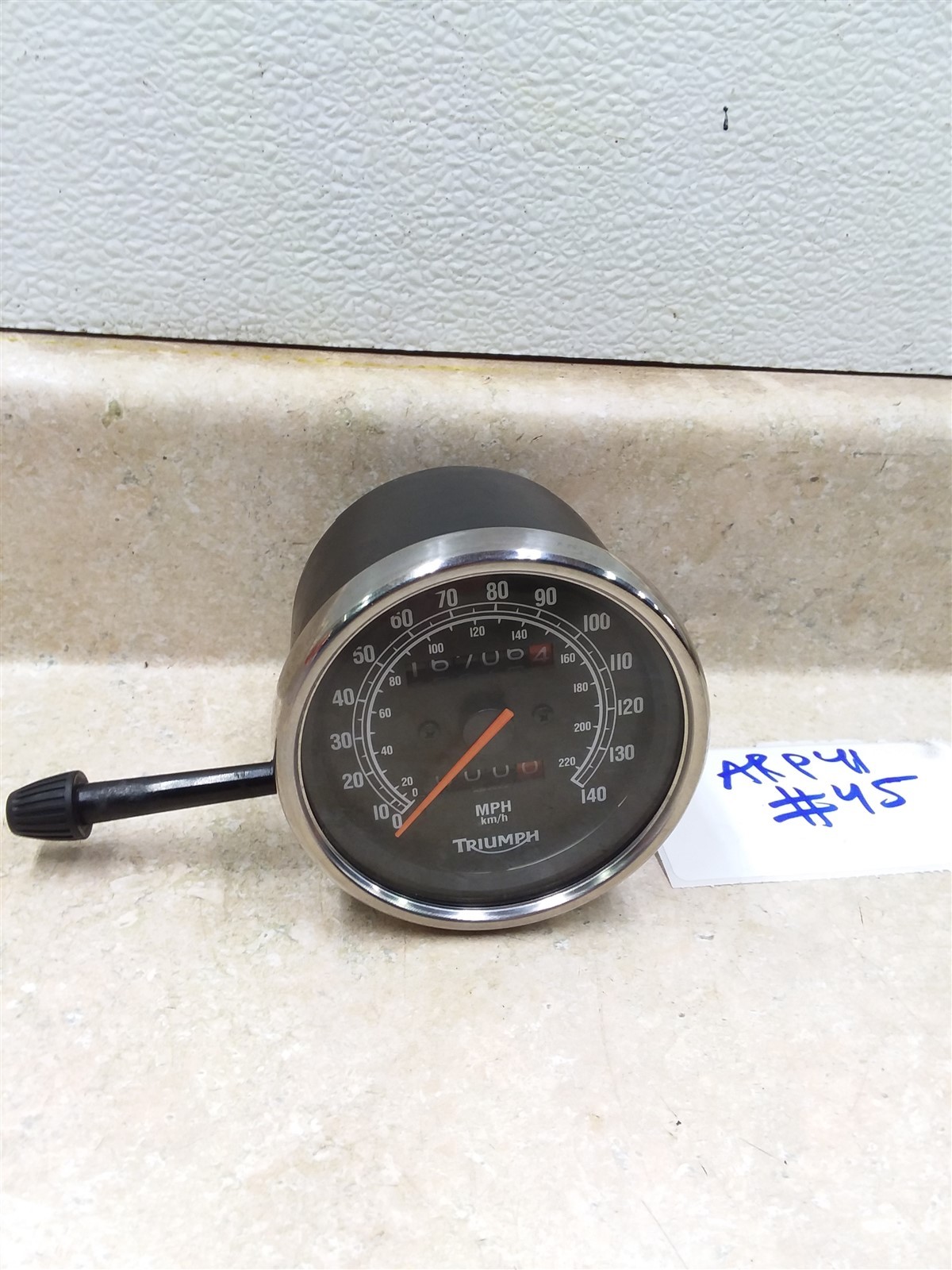 Triumph 900 Scrambler Original Speedometer Nice 2006 2007 2008 #45 ARP E41