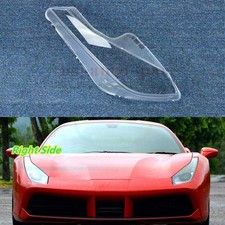 Right Side Headlight Lens Cover+Glue For Ferrari 488 GTB/488 Spider 2016-2019