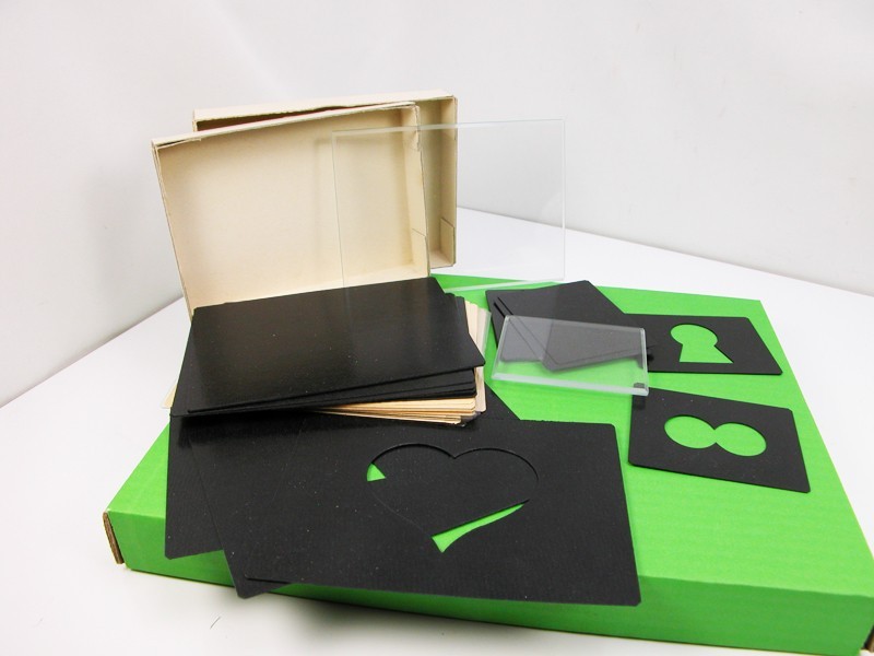 Rare Set Of Factory BOLEX MATTES For Bolex Matte Nice!!