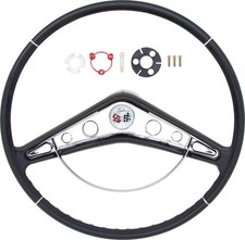 1959-60 Chevrolet Impala El Camino Steering Wheel 17 With Horn Ring And