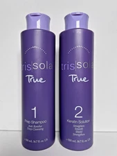 TRISSOLA TRUE PREP SHAMPOO & KERATIN TREATMENT (16.7 FL.OZ).