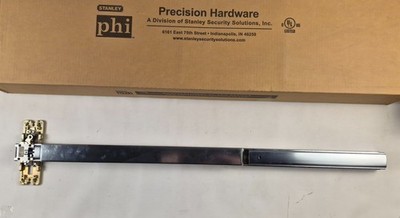 Precision Dormakaba Grade 1 Rim Exit Device W/ S300 Strike, 3R02101SNBLHRB626W4